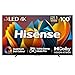 Hisense 100 Inch 4K QLED Smart TV 100E7NQTUK - Quantum Dot Colour, 4K AI Processor, Dolby Vision Atmos, Smooth Motion, Sports Mode, Vidaa OS with Freely, Youtube, Netflix and Disney+ (2024 Model)