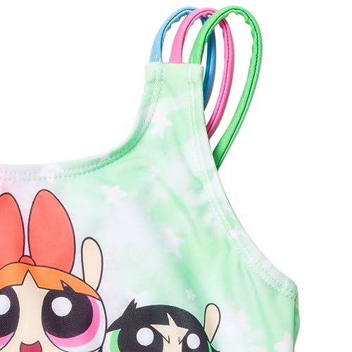 Powerpuff Girls Blossom Bubbles Buttercup One Piece Bathing Suit Toddler to Big Kid4