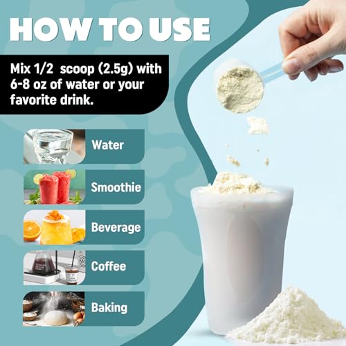 Image of Marafiki Liposomal Bovine Colostrum Supplement - Grass Fed Colostrum Powder - High Bioavailability, Easy to Mix (60 Servings)