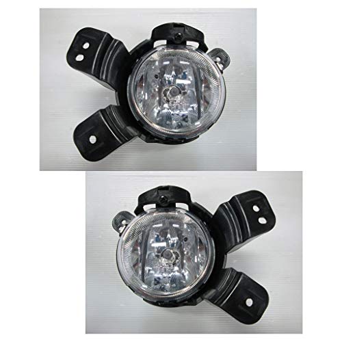 CarLights360: For 2013 2014 2015 2016 Chevy Trax Fog Light Driver and Passenger Side Pair W/Bulbs CAPA Certified For GM2592312 GM2593312