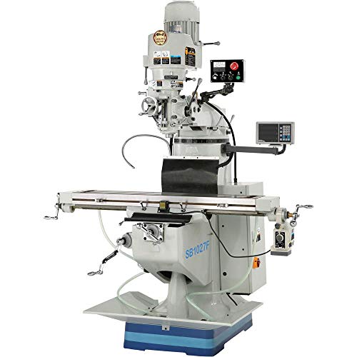 South Bend SB1027F - 9" x 48" 3 HP Turret Mill with DRO