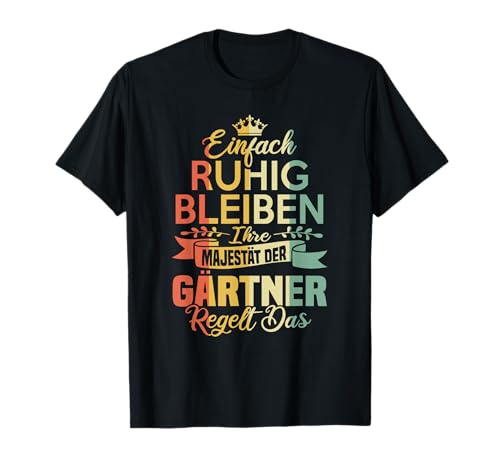 Garten Gartenschlauch Lustig Gärtner Gärtnerin T-Shirt