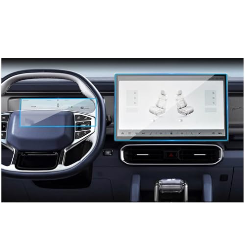 FYJGSDAM Car Navigation Screen Protector for Jetour Shanhai T2 2024 2025, 15.6
