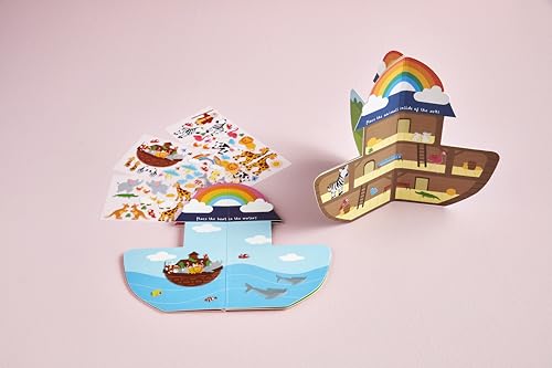 Mud Pie Brown Noahs Ark Sticker Book image 4