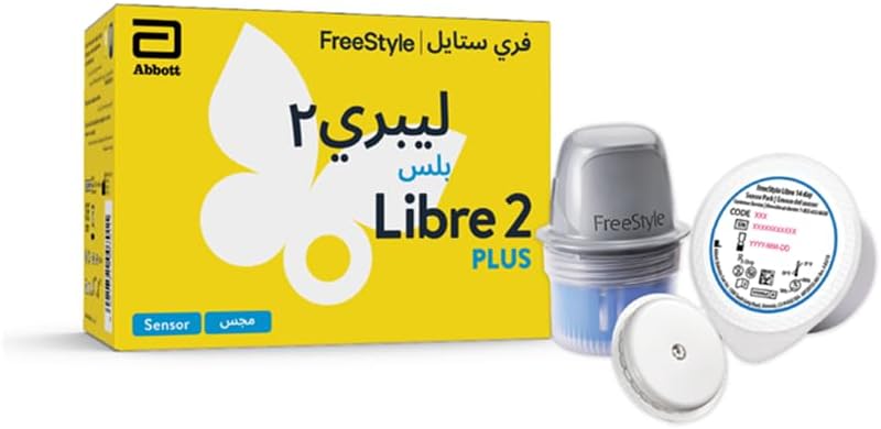 FreeStyle Libre 2 Plus, Continuous Glucose Monitoring, Smart Sensor for ...