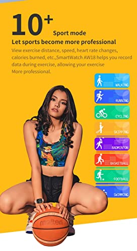 Image of MINIX Crest Bluetooth Calling 1.69 HD Display Smartwatch l Bluetooth Calling l IP68 Waterproof l Rotary Crown l 100+ dial(Rose Gold)