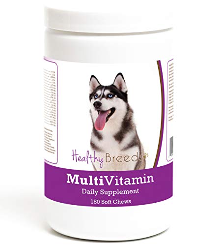 Healthy Breeds Siberian Husky Multivitamin Soft Chew for Dogs 180...