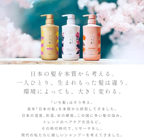 いち髪 ダメージリペア＆カラーケア シャンプー 詰め替え用 330mL ×2個セット