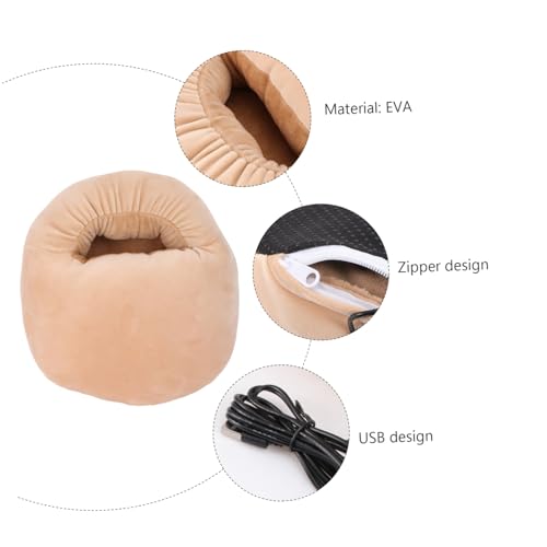 Calentador USB para Pies Beavorty Pantuflas Eléctricas Invierno miniatura 2