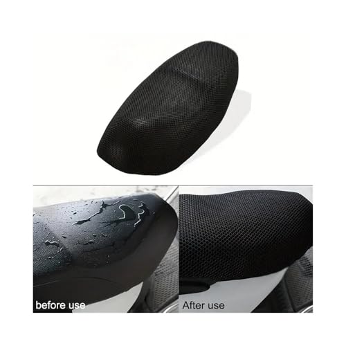 Funda transpirable de verano para evitar el calor en asiento de moto 7