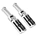 WOWTK Passenger Footpegs with support mounting Kit for Harley Softail 2018-2025 Deluxe Fat Boy Heritage Sport Glide Softail Slim Street Bob Breakout Low Rider models,Chrome