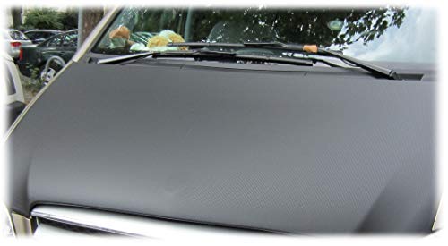 AB3-00598 Plein Carbon Optique Plein Bra DE Capot Compatible avec Fiat Ducato Peugeot Boxer Citroen Jumper Bj. 2006-2014 Protege Capot Tuning Bonnet Bra