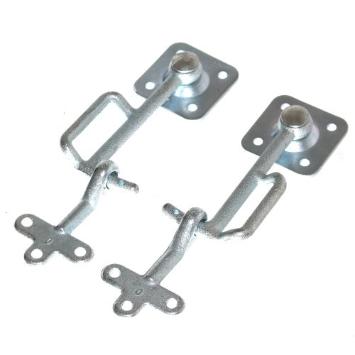 Old-Harvest Haken & Öse Set 4-tlg für Anhänger Klapphaken Einfallöse rechts links Klappe Sicherung Neu