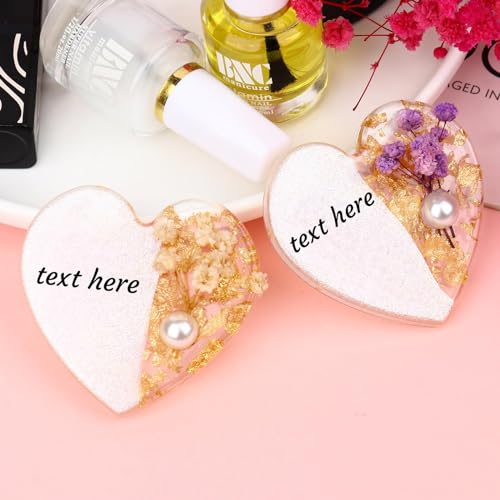 Set Personalizable 24 Flores Secas en Corazón miniatura 3