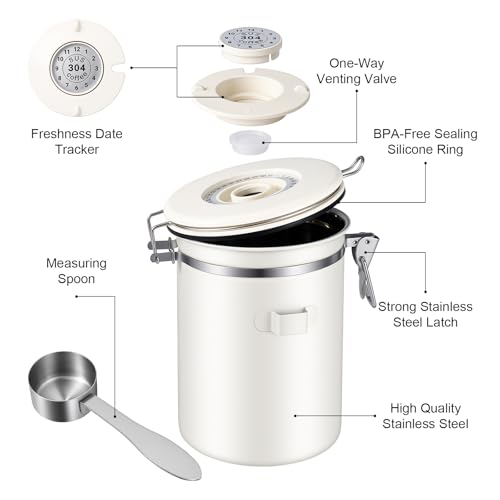 Kirecoo 22OZ Stainless Steel Canister