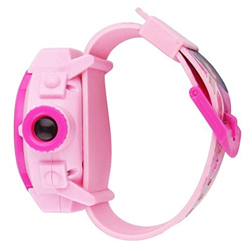 Emartos Barbie 24 Images Projector Digital Rubber Kid's Watch (Pink Dial and Band) - Image 3