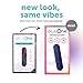 plusOne Bullet Vibrator for Women, Mini Vibrator Made of Body-Safe Silicone, Fully Waterproof, USB Rechargeable, Sex Toy Personal Massager with 10 Vibration Settings, Purple