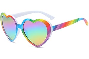 Girls Polarized Heart Sunglasses