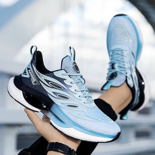 Air Cushion Walking Shoes Comfortable Tennis Breathable Color-Blocked Lightweight Running Shoes for Men3