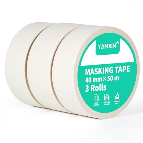 YAMXIN Malerkreppband 3 Rollen