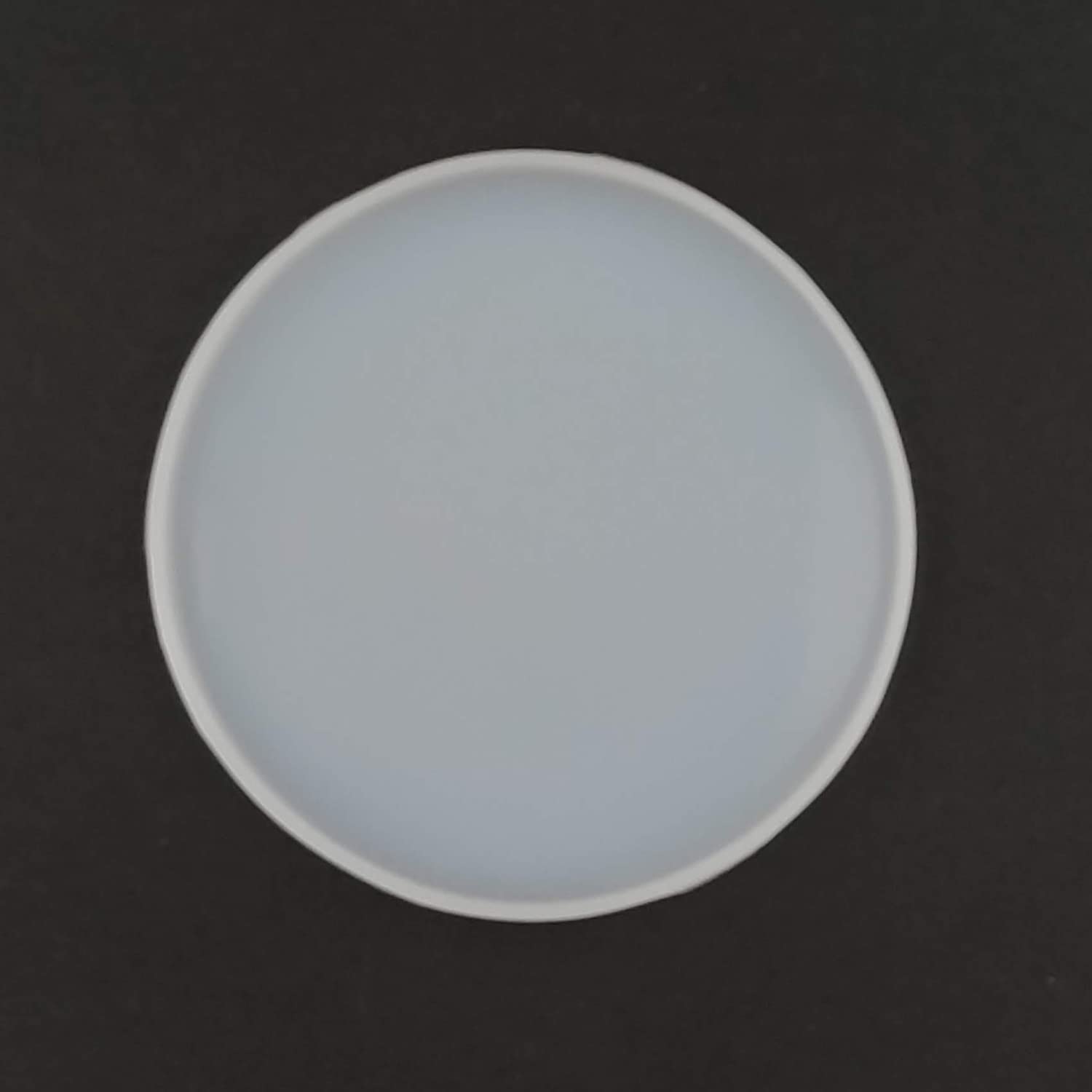 SS Art Land 4” Round Coaster Mould/Mold | Silicone Mould Coaster Mould Casting Mould DIY Mould Epoxy Resin Molud Jewellery Mould - 4 Inch - 1 PC