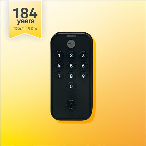Image of Yale Tye Digital Door Lock with Electronic Keypad for Interior /Exterior Doors | Compatible for Home, Office, Hotel, Store Room & Garage with 35-45.5mm Door Thickness | 1 Year Warranty (Black)