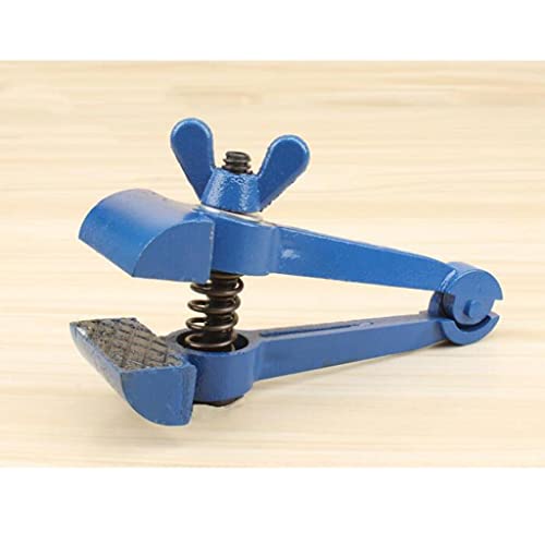 Mini tornillo de banco portátil azul de 160mm y alicates para joyería 3
