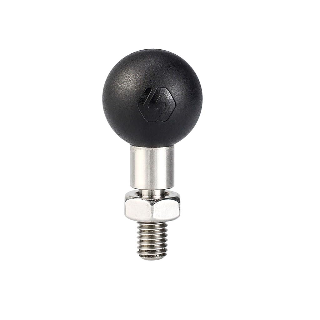 Support De Téléphone Pour Guidon Moto/vélo – Rotule 17mm, Pince 16-40mm, ABS, 360° Réglable
