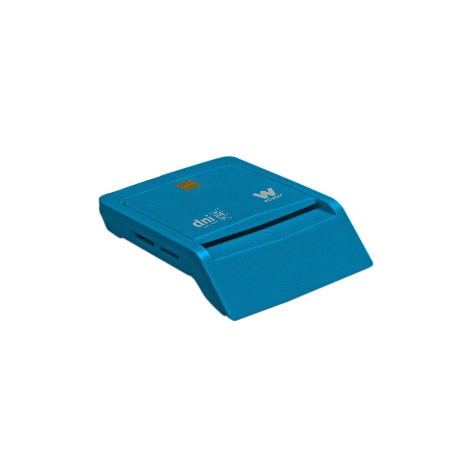 Woxter Lector Dni Combo - Lector DNI electrónico 3.0 y 4.0, Compatible con Las Tarjetas Smart Cards o Tarjetas Inteligentes, con 3 Ranuras para Tarjetas, Color Azul — view 8