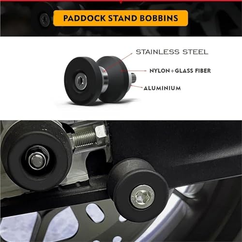 Carretes de basculante M6 anticaída para Street Triple 765 2