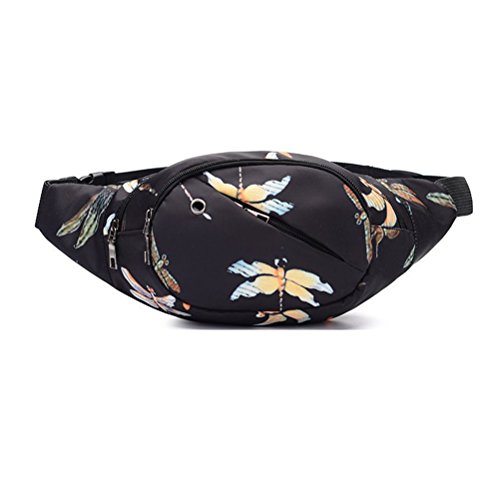 TTD Marsupio 3-cerniera Fanny Pack con cinturino