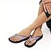 AEROTHOTIC Arch Support Flip Flops for women Stylish Cushioned Padded Straps with Soft Toe Post Slip on Footwear Dressy Travel Recovery Outdoor Comfortable Walking Sandals (Flumen Lilac, Size 11)