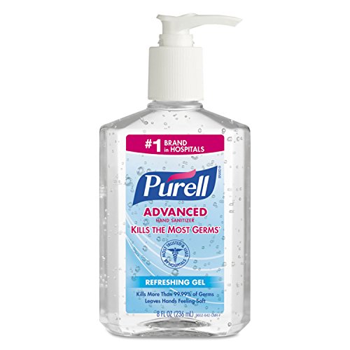 Purell 965212EA Advanced Instant Hand Sanitizer 8oz Pump Bottle