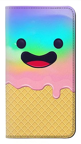 Etui Galaxy A56 design sourire glace pour egayer vos appels et sorties en terrasse