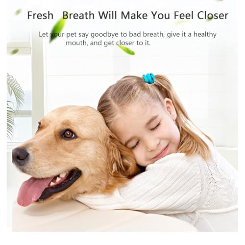 Image of 5PCS Dog Toothbrush Kit Cat Toothbrush Finger Toothbrushes Triple Head Dog Toothbrushes for Dogs, Cleaning Pet Brushes for Puppy Dogs Cat Dental Care