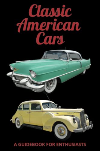 Secret Password Logbook - Classic American Cars: Fake Hidden in Plain Sight Password Notebook Disguised as a Real Book | 104 Alphabetical Pages with 4 Entries Per Page | 6x9 Secret Password Keeper Journal