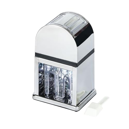 Máquina para hacer hielo, acero inoxidable, manual