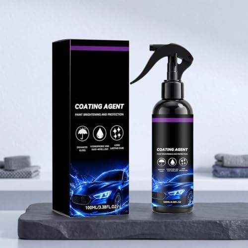 Coating Agent Spray for Vehicles 100ml High Gloss Long-Lasting Film - 2