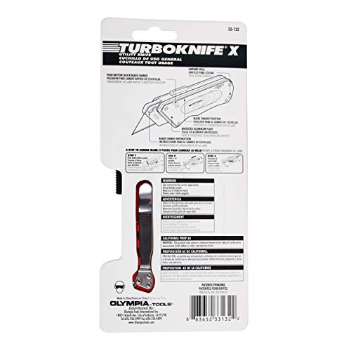 Olympia Tools 33-132 Turboknife By Red #TOP2