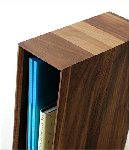 Amazon.co.jp: ファイルボックス A4 縦 木製 ファイルスタンド