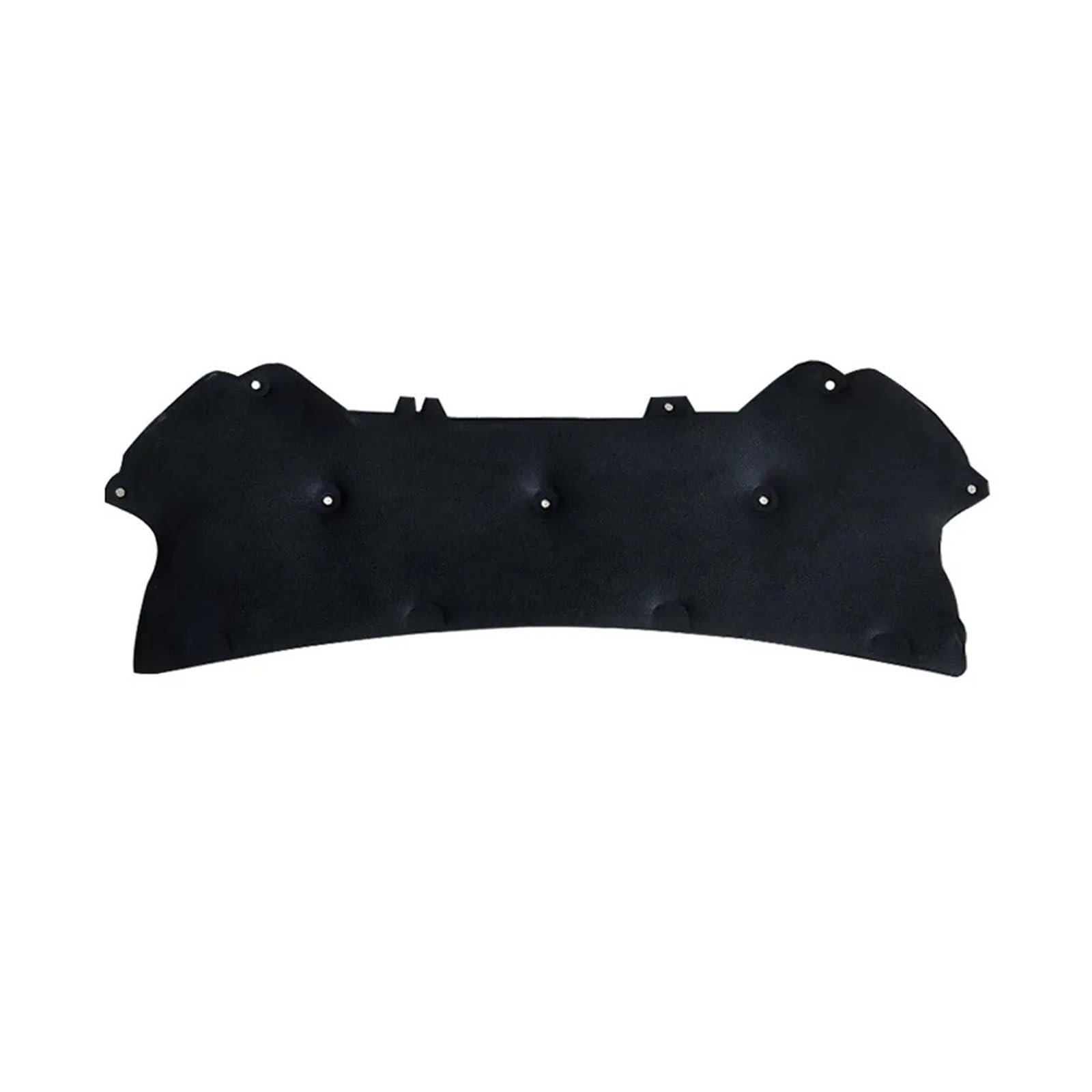 Wuqqxxqcm Black Compatible For Ford Ecosport Accessories B515 Bk 2014~2022 Car Hood Sound Pad Soundproof Fireproof Cover Thermal Insulation Mat Accessories