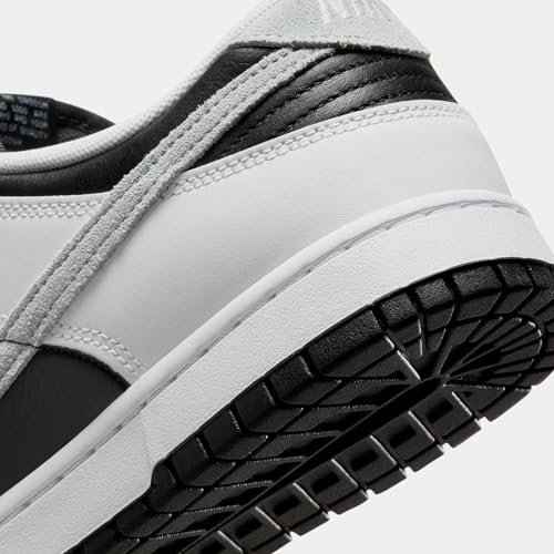 Nike Dunk Low Mens Basketball Shoes (White/LT Armory Blue/Black) (IB4620-141, Black/Blue/White)3