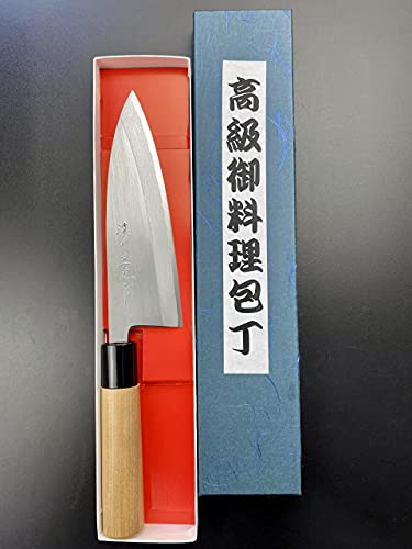 岐阜 関 濃州正恒作 V.ROAD 出刃包丁 白紙 桜柄 MD-165S 165mm 5枚目