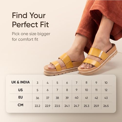 Image of Frido Women's Arch Support Wedge Sandals, Orthopedic Cushioned Platform Heels with Anti-Slip Sole, Comfortable Slip-On Footwear for Office, Travel, Daily Wear & Long Standing | Available in Buckle Strap & Classic Styles