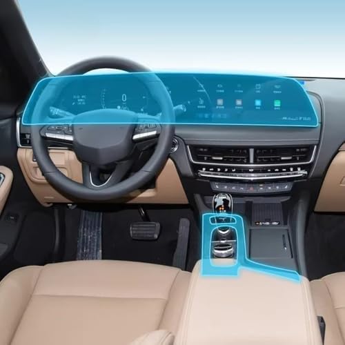 Film TPU transparent pour Cadillac CT5 2024 protection Style A RHD