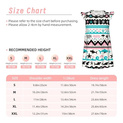 Augenstern Flutter Sleeve Nightgown Beach-Bohemia-Style Soft Sleepwear Nightdress3