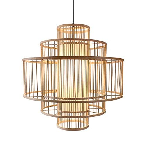 Fine Asianliving Bambus Hängelampe Pendelleuchte Handgefertigt - Lena...