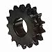 Browning D100Q15 Roller Chain Sprockets, Split Taper, Bushed, Hardened Steel, 2 Strand, 100 Pitch, 15 Teeth