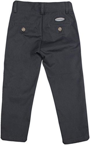 Boys Brushed Cotton Flat Front Adjustable Waist Pants2