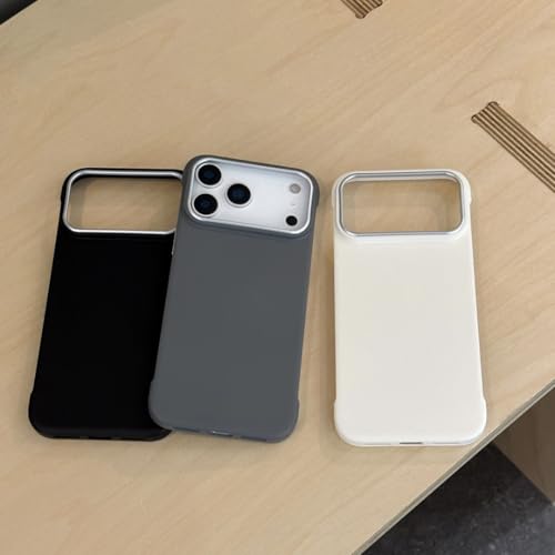Coque iPhone 17 Pro Max antichoc étui cuir PU blanc fin - 5